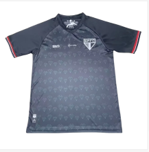 Mens soccer jerseys  Sao Paulo  black October  2024/25