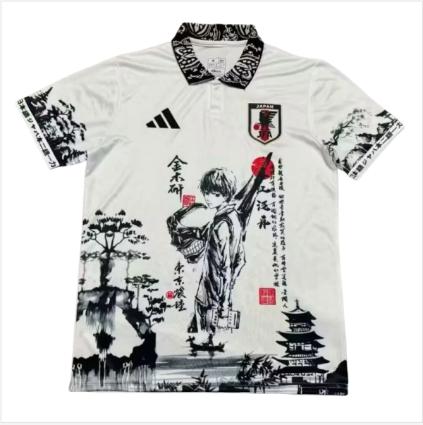 Mens Japan Harue Kaneki open tube white  Soccer Jersey  2425