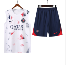 Mens PSG  Vest short training white 2425