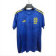 Mens Brazil  Concept blue soccer jersey   2425