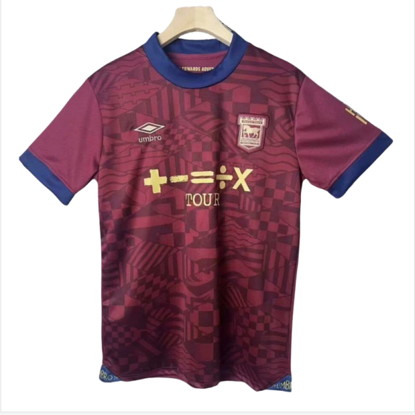 Mens Ipswich away Soccer Jersey  2425