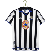 Retro Newcastle home Jersey Mens 99/2000