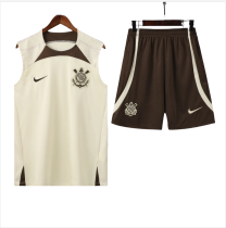 MensCorinthians vest  short training soccer jerseys -1 2425