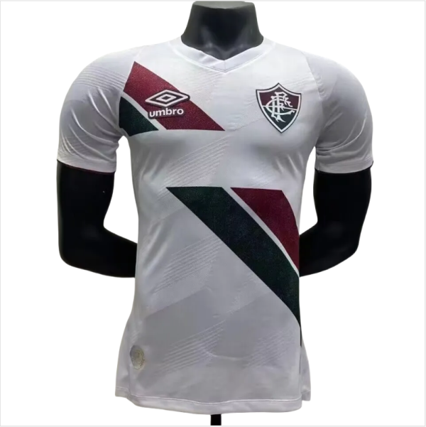 Mens Fluminense away  Player version white 2425