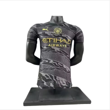 Player version  Mens Manchester City Dragon Dark Version soccer jersey 2024/25