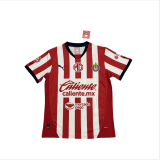 Mens Chivas home  soccer jersey 2425