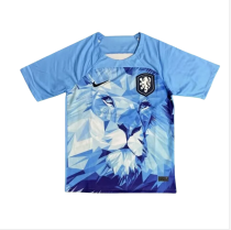 Mens Netherlands Lionhead training uniform jersey de soccer   2425
