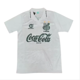 Retro  Santos Home Jersey Mens