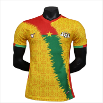 Mens Burkina Faso yellow Jersey Player version 2024/25