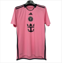 Mens Inter Miami home  pink soccer jersey  2425