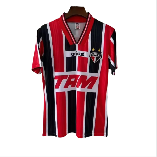 Retro  Sao Paulo Home Jersey Mens 1996