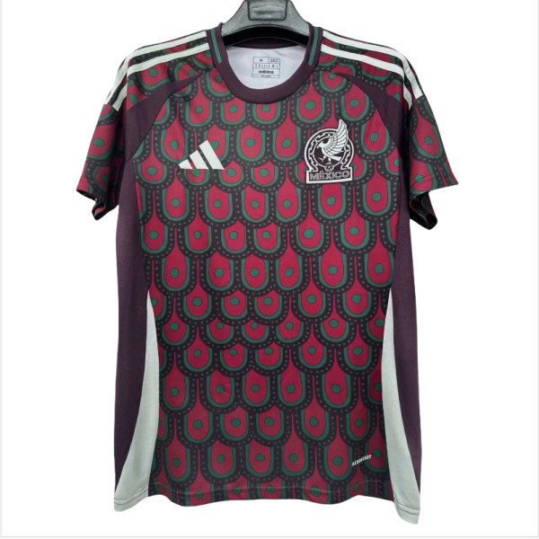 Mens Mexico home soccer jersey custom   2425