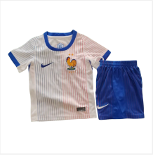 Kids France  away   soccer jerseys  2425