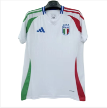 Mens Italy away soccer jersey white 2425
