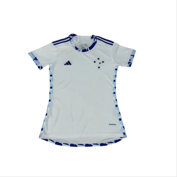 Womens Cruzeiro away  Jersey 2425