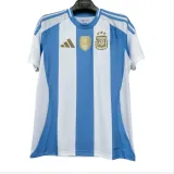 Mens Argentina home soccer jersey custom   2425