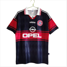 Retro  Bayern  Home  Jersey Mens 1997-1999
