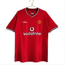 Retro Manchester United Home Jersey Mens 2000/02