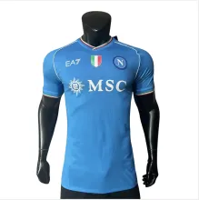 Mens Napoli home  Jersey Player version 2023/24