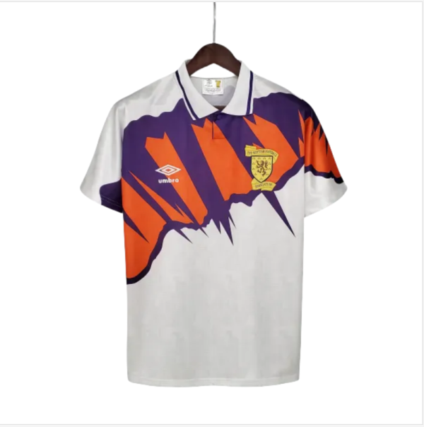 Retro   Scotland Away Jersey Mens1991-1993
