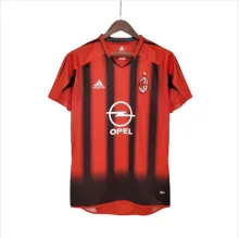 Retro AC Milan Home Jersey Mens2004-2005
