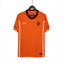 Retro Netherlands Home Jersey Mens 2010