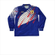 Mens Jersey JapanLong Sleeve Retro Blue 1995