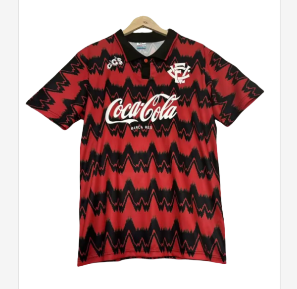 RETRO Mens Vitoria home red  1993