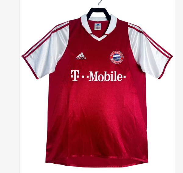 Retro  Mens Bayern Munich  Home red  2003-04