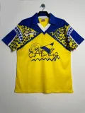 Retro Mens Cadiz home yellow  jersey  199102