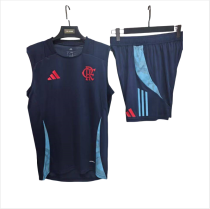 Mens Flamengo  blue Vest short training 2526