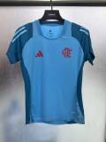 Womens Flamengo  Light blue training suit  Jersey  2526