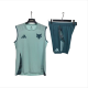 Mens Cruzeiro Short training vest light blue Jersey 2526