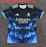 Men Jerseys  soccer  Real Madrid  Blue Wave Black 2526