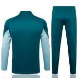 Mens   Cruzeiro green  half-pull Suit 2025-26