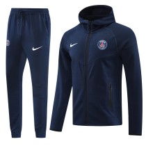 Mens Paris/PSG New Royal Blue  Hoodie Kit Jersey  2024