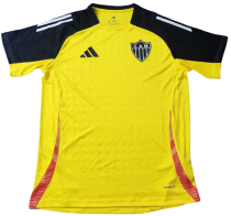 Mens  Atletico Mineiro Jersey training suit yellow 2526