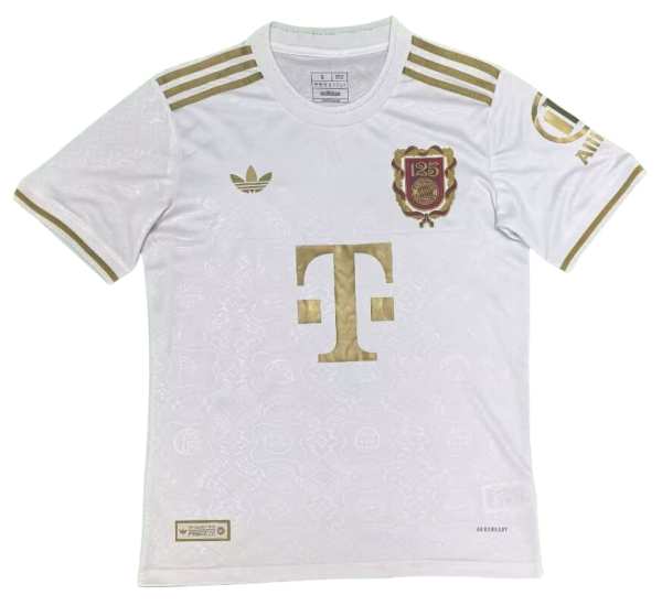 Mens Bayern Anniversary Edition Jersey white 2526