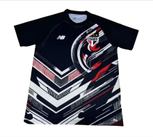 Mens cheap soccer jerseys  Sao Paulo training suit black 2526