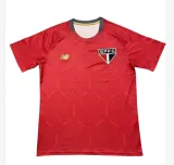 Mens cheap soccer jerseys  Sao Paulo training suit red 2526