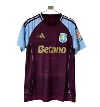 Mens Aston Villa red Jersey 2526