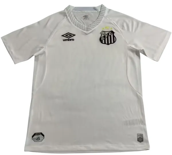 Mens  Santos home soccer jersey 2526