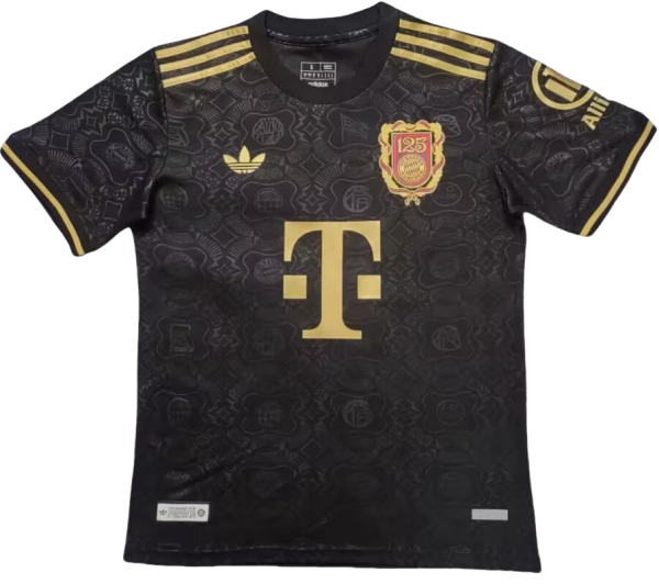 Mens Bayern Anniversary Edition Jersey  black 2526