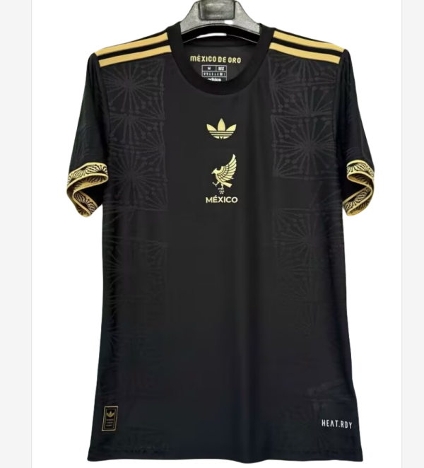 2025-26 Mens Mexico special edition 1:1 black soccer jersey