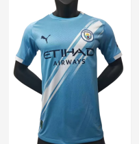 Player version  soccer jersey Mens Manchester City home Jersey 2526