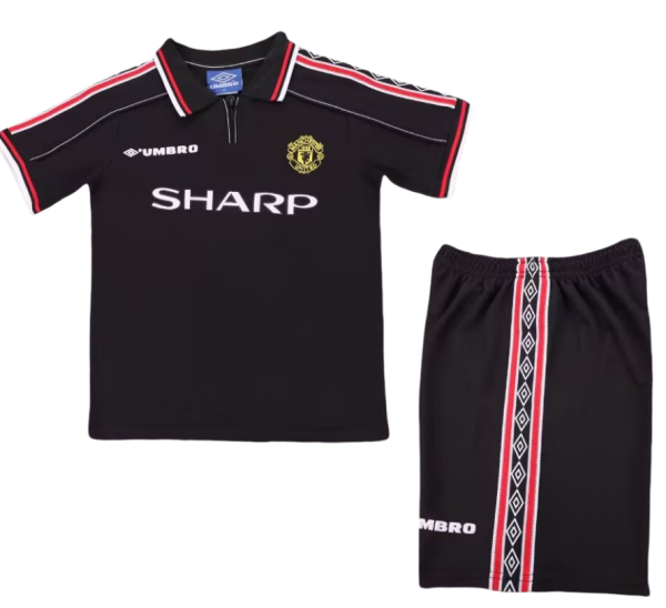 1998-99 Kids  Manchester United away jersey