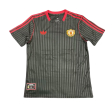 Mens  Manchester United commemorative edition T-shirt black 2526