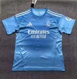 Men Jerseys  soccer  Real Madrid Goalkeeper Blue 2526