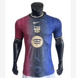 Player version Mens Barcelona special edition ren and blue2526