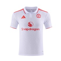 Mens  Manchester United polo white 2526